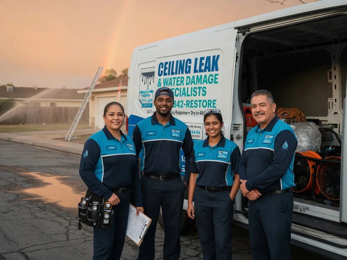 Ceiling Leak Cleanup company in Whitten, IA