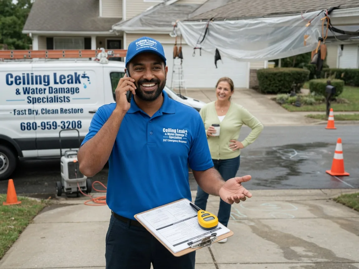 Ceiling Leak Cleanup Whitten, IA FAQs